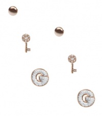G by GUESS Gold-Tone Stud Earring Set, GOLD G by GUESS Gold-Tone Stud Earring Set, GOLD