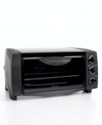 Make quick, quality pizza and other delicious dishes with this De'Longhi toaster oven. Featuring an elongated back wall that provides enough room for an entire 12 pizza, this compact cooker makes countertop cooking easy. One-year warranty. Model EO1200B. Make quick, quality pizza and other delicious dishes with this De'Longhi toaster oven. Featuring an elongated back wall that provides enough room for an entire 12 pizza, this compact cooker makes countertop cooking easy. One-year warranty. Model EO1200B.