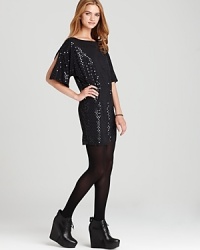 C&C California's t-shirt frock is an effortlessly festive closet staple. Slip it on over your favorite tights or leggings and shine all night long. C&C California's t-shirt frock is an effortlessly festive closet staple. Slip it on over your favorite tights or leggings and shine all night long.