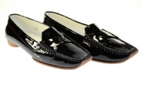 TOD'S Women's Bisset Vamp Black Leather Loafers Sz 38 / 1/2 IJ0VE0B999 TOD'S Women's Bisset Vamp Black Leather Loafers Sz 38 / 1/2 IJ0VE0B999
