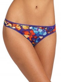 THE LOOKSemi-sheer mesh Floral designLace trimCotton gussetElastic waist and leg openingsTHE MATERIALNylonPartially linedCARE & ORIGINHand washImported THE LOOKSemi-sheer mesh Floral designLace trimCotton gussetElastic waist and leg openingsTHE MATERIALNylonPartially linedCARE & ORIGINHand washImported