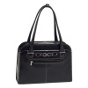 McKleinUSA OAK GROVE 96635 Black Leather Fly-Through Checkpoint-Friendly Ladies' Briefcase