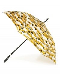 Taxi! Don't let the rain ruin you're commute--stay dry curbside with this cute cab print umbrella by Totes. Taxi! Don't let the rain ruin you're commute--stay dry curbside with this cute cab print umbrella by Totes.