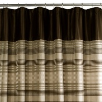 Maytex Blake Chenille Fabric Shower Curtain