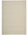 Present versatile fashion to any casual space with the Shetland flatweave area rug from Calvin Klein. Hand woven in India, this Basketweave design is crafted with tightly interwoven braided cable cord yarns for beautiful texture and finished with durable, hand-surged borders of rope-twisted yarns. Completely reversible.