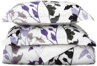 Divatex Grace Microfiber Duvet Full/Queen Mini Set, Purple Divatex Grace Microfiber Duvet Full/Queen Mini Set, Purple