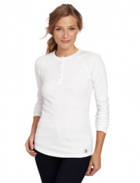 Carhartt Women's Essential Waffle Henley Shirt Carhartt Women's Essential Waffle Henley Shirt