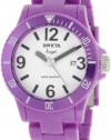 Invicta Women's 1216 Angel White Dial Purple Plastic Watch