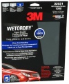 3M 32021 Imperial Wetordry 9 x 11 1000 Grit Sheet, (Pack of 5)