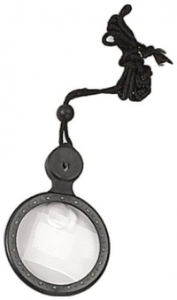 ILLUMINATED 4X/8X MAGNIFIER WITH NECKSTRAP AND LIGHT ILLUMINATED 4X/8X MAGNIFIER WITH NECKSTRAP AND LIGHT