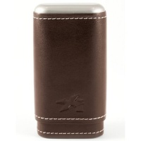 Xikar Envoy Leather 3 Cigar Case, Cognac Xikar Envoy Leather 3 Cigar Case, Cognac