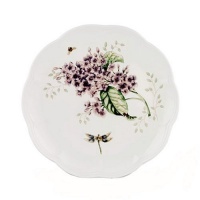 Lenox Butterfly Meadow Bone Porcelain Orange Sulphur 9-Inch Accent Plate Lenox Butterfly Meadow Bone Porcelain Orange Sulphur 9-Inch Accent Plate