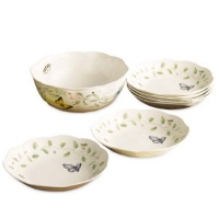 Lenox Butterfly Meadow 7-Piece Pasta/Salad Set Lenox Butterfly Meadow 7-Piece Pasta/Salad Set