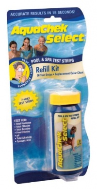 Aquacheck Select 7-Way Test Strips with Color Chart Insert(REFILL KIT) Aquacheck Select 7-Way Test Strips with Color Chart Insert(REFILL KIT)