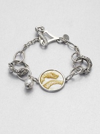 From the Naga Collection. This zodiac-inspired style from a socially and environmentally responsible brand features sterling silver dragons links, a lustrous pearl charm and a dragon embossed mother-of-pearl disc. Sterling silverCultured freshwater pearlMother-of-pearlLength, about 7.25Toggle closureImported From the Naga Collection. This zodiac-inspired style from a socially and environmentally responsible brand features sterling silver dragons links, a lustrous pearl charm and a dragon embossed mother-of-pearl disc. Sterling silverCultured freshwater pearlMother-of-pearlLength, about 7.25Toggle closureImported