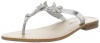 Ivanka Trump Women's Pia Flip Flop,Silver,8 M US