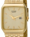 Citizen Men's AD2992-59P Gold-Tone Stainless Steel Watch