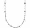 Giani Bernini Sterling Silver Necklace, 16 Small Bead Singapore Chain