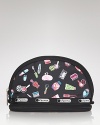 Get pretty organized with this shapely LeSportsac cosmetics case, styled in a fresh for the season print.