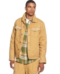 This Rocawear jacket will add a cool rugged style to your winter wardrobe. This Rocawear jacket will add a cool rugged style to your winter wardrobe.