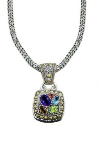 Effy Jewlery Balissima Multi Gemstone Pendant, 1.59 TCW Effy Jewlery Balissima Multi Gemstone Pendant, 1.59 TCW