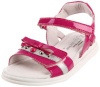 Naturino 4464 Backstrap Sandal (Toddler/Little Kid/Big Kid),Fuschia/Argento,29 EU (12 M US Little Kid)