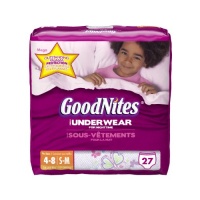 GoodNites Underwear, Girls, Small/Medium, 27 Count GoodNites Underwear, Girls, Small/Medium, 27 Count