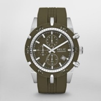 Relic By Fossil Chronograph Olive Green Dial Men's Watch ZR66042 Relic By Fossil Chronograph Olive Green Dial Men's Watch ZR66042