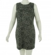 Michael Kors Sleeveless Stretch Dress Bone XL