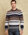 Get your layers lined up for fall with this crew neck sweater from Tommy Hilfiger.