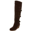 Cole Haan Women's Air Michelle Knee-High Boot,Dark Chocolate Suede,6.5 M US