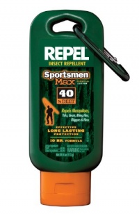 Repel Sportsmen Max Formula 4 oz Insect Repellent Lotion 40% DEET HG-94079 Repel Sportsmen Max Formula 4 oz Insect Repellent Lotion 40% DEET HG-94079