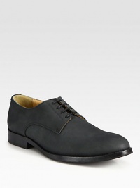 A casual classic, ready and set to lace-up and go, crafted in a supple nubuck leather with tonal stitching and a firm wooden and rubber sole.Leather upperLeather liningPadded insoleWood/rubber soleImported A casual classic, ready and set to lace-up and go, crafted in a supple nubuck leather with tonal stitching and a firm wooden and rubber sole.Leather upperLeather liningPadded insoleWood/rubber soleImported