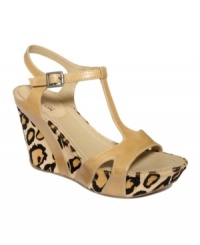 Keep it fun. Keep it cute. Kenneth Cole Reaction's Got Soul platform wedge sandals feature trendy cutouts and a funky patterned sole. Keep it fun. Keep it cute. Kenneth Cole Reaction's Got Soul platform wedge sandals feature trendy cutouts and a funky patterned sole.
