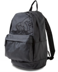 Get ready to tote your essentials in smart school style with this rad backpack from DC Shoes. Get ready to tote your essentials in smart school style with this rad backpack from DC Shoes.