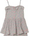 Roxy Kids Girls 7-16 Tea Time Skirt, Heather, X-Large