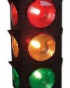 New Large Blinking 3-Sided Traffic Light Signal Lamp