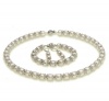 PearlsOnly MarieAnt White 8.0-8.5mm A Freshwater Cultured Pearl Set