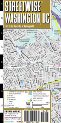 Streetwise Washington DC Map - Laminated City Center Street Map of Washington, DC Streetwise Washington DC Map - Laminated City Center Street Map of Washington, DC