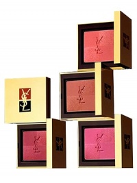 This blush combines matte and iridescent textures that enliven the cheekbones with a veil of color. The exclusive formula containing self-adapting pigments catches all the intensity of light and transform it into a vibrant color source. Imported. This blush combines matte and iridescent textures that enliven the cheekbones with a veil of color. The exclusive formula containing self-adapting pigments catches all the intensity of light and transform it into a vibrant color source. Imported.