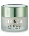 Densely hydrating cream lifts, firms around the eyes. Helps erase the look of lines. Builds cushion into time-thinned skin. Brightens eye area. International and U.S. Patents Pending. HOW TO USE: Use morning and night after 3-Step Skin Care System. Using the ring finger, pat on sparingly from just under eyes going up to brow bone and crease; blend gently. Mornings: Follow with Super City Block Oil-Free Daily Face Protector SPF 25. 0.5 oz. 