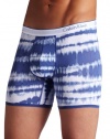 Calvin Klein Men's Microfiber Boxer Brief, Tye Dye, Large