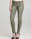 These True Religion skinny corduroy pants boast a faded effect for a fall-perfect vintage feel.