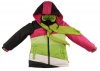 Rothschild Girls Prism Color Block Active Polished Jacket With Matching Scarf - Black (Size 4)