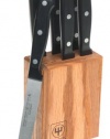 Wusthof Gourmet 7-Piece Steak-Knife Set with Oak Block