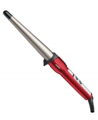 Eliminate unsightly kinks and regain complete control over your hair with the clamp-free You Curl, a conical curling wand that uses tourmaline technology and four customized heat settings to deliver salon-style in minutes flat. Five-year limited warranty. Eliminate unsightly kinks and regain complete control over your hair with the clamp-free You Curl, a conical curling wand that uses tourmaline technology and four customized heat settings to deliver salon-style in minutes flat. Five-year limited warranty.