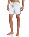 Emporio Armani Men's Bidning Logo Microfiber Volley Short