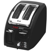 T-fal 8746002 Classic Avante 2-Slice Toaster with Bagle Function, Black T-fal 8746002 Classic Avante 2-Slice Toaster with Bagle Function, Black