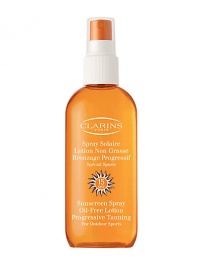Perfect for outdoor sports, this lightweight, invisible sunscreen offers protection against the sun's harmful rays and ensures an even, long-lasting tan. SPF 15. 5.1 oz. Perfect for outdoor sports, this lightweight, invisible sunscreen offers protection against the sun's harmful rays and ensures an even, long-lasting tan. SPF 15. 5.1 oz.