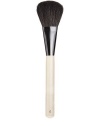 Oversized brush of luxurious goat hair with a small handle for effortless storage and transportation. Designed for face powder and bronzer. Made in USA.